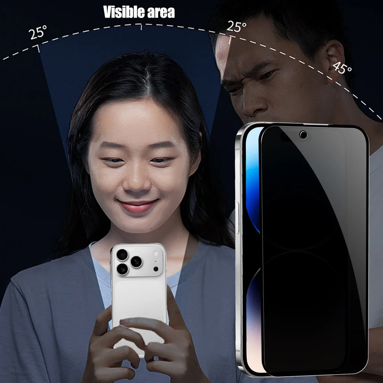 2025 1-5 قطع من الفيلم المقسى المضاد للظهور مناسب لـ Apple 17 17Air 17Pro 17Pro Max #6