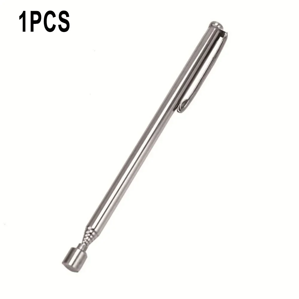 Stick Extending Telescopic Silver Strong Magnetic Pickup 12.5-65CM Long Retractable Rod Tool Silver 1.5LB Portable