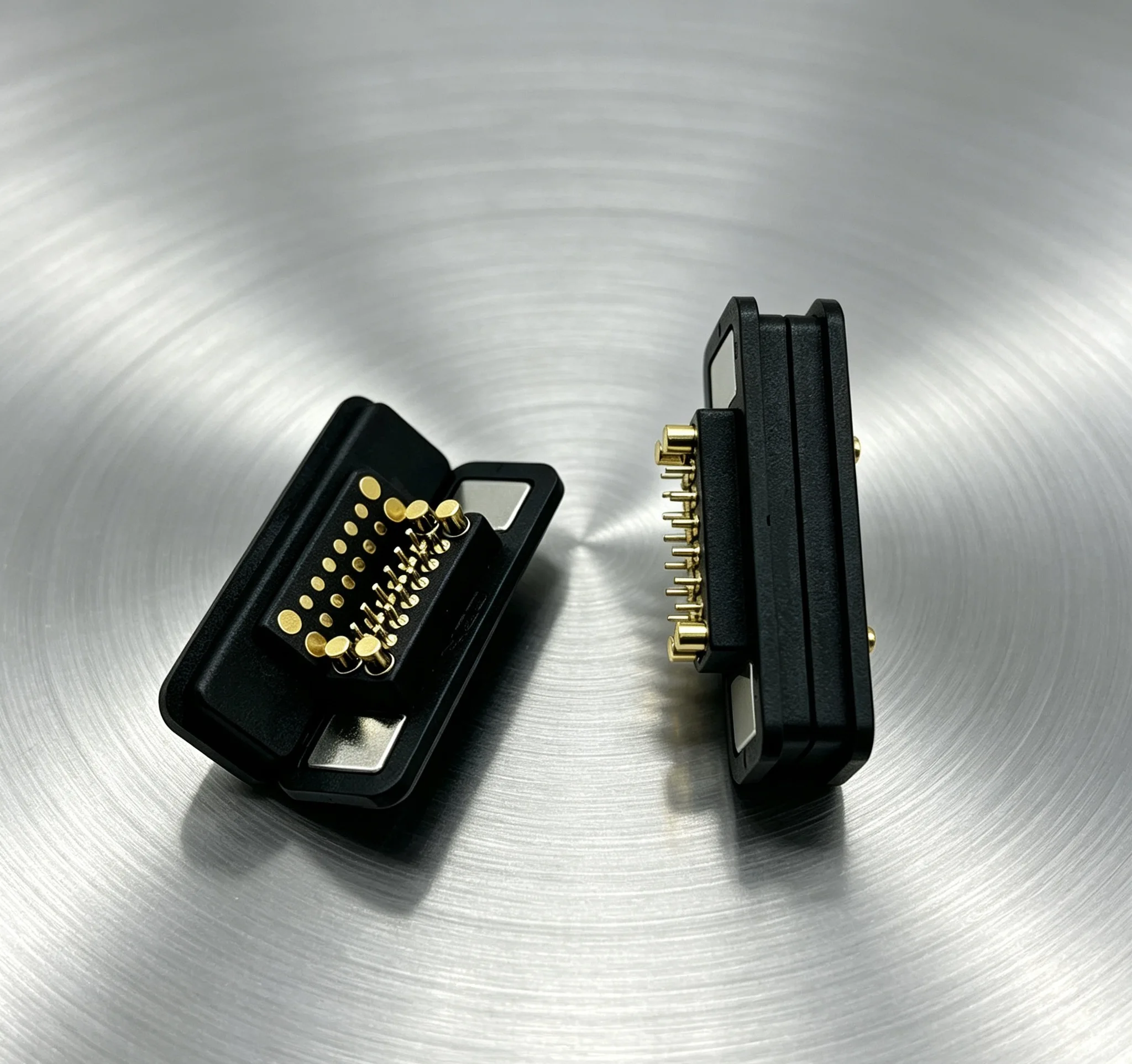 10A  36V 16 Pin Waterproof High Current DC Magnetic Pogo Pin Connector Male Female Spring Loaded DC Power Socket