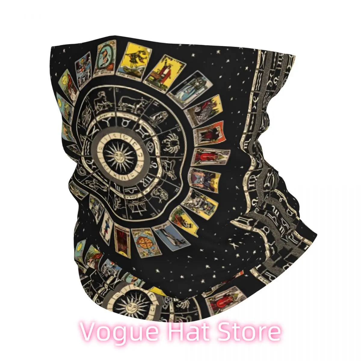 

Wheel Of The Zodiac Neck Gaiter Face Scarf Cover Neck Gaiter Men Women Bandana Scarf Thin Summer