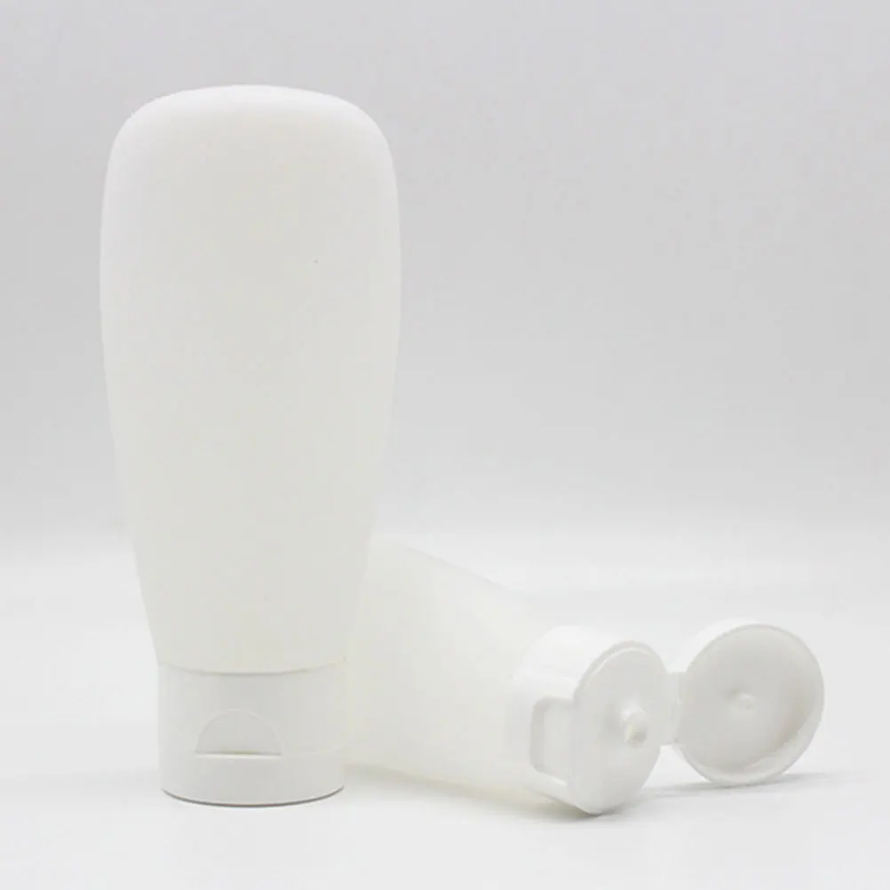 

3pcs Leakproof Travel Shampoo Bottles 60Ml Squeezable Lotion Containers Dispenser Airtight Soap Bottles For Toiletries