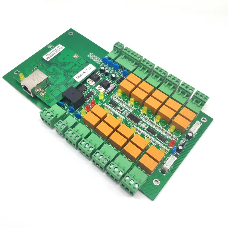 10 floors TCP IP network elevator access control panel remote control