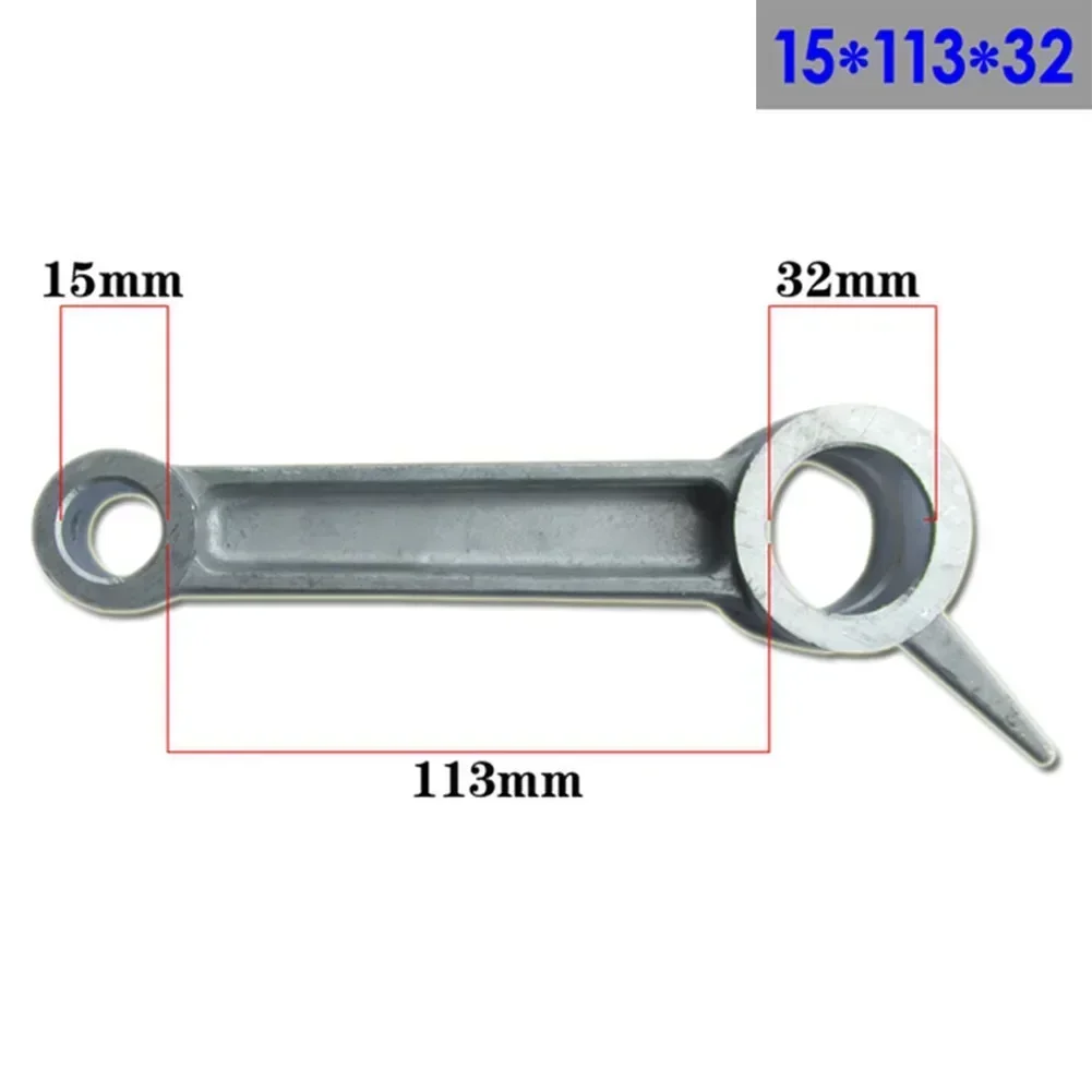 Biella del compressore d'aria 1Pc tono lega di alluminio foro compressore d'aria biella per pezzo di ricambio del compressore d'aria