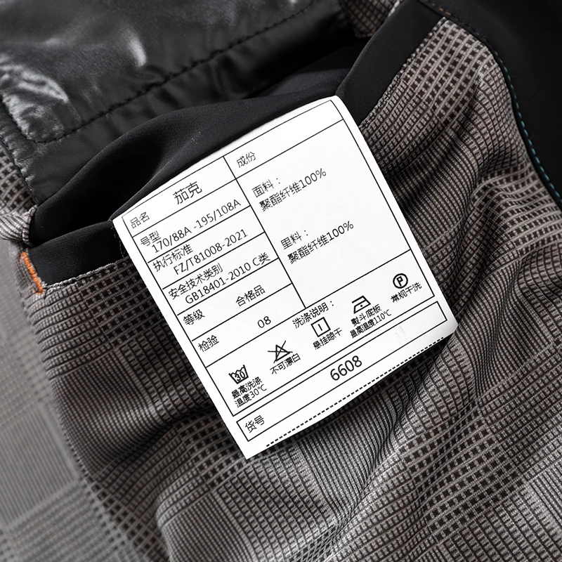 2025 Autumn New Arrival Men Daily Basic Coat Black Excutive Jacket Turn Down Collar Single Breasted Oufits Smart Casual Attire