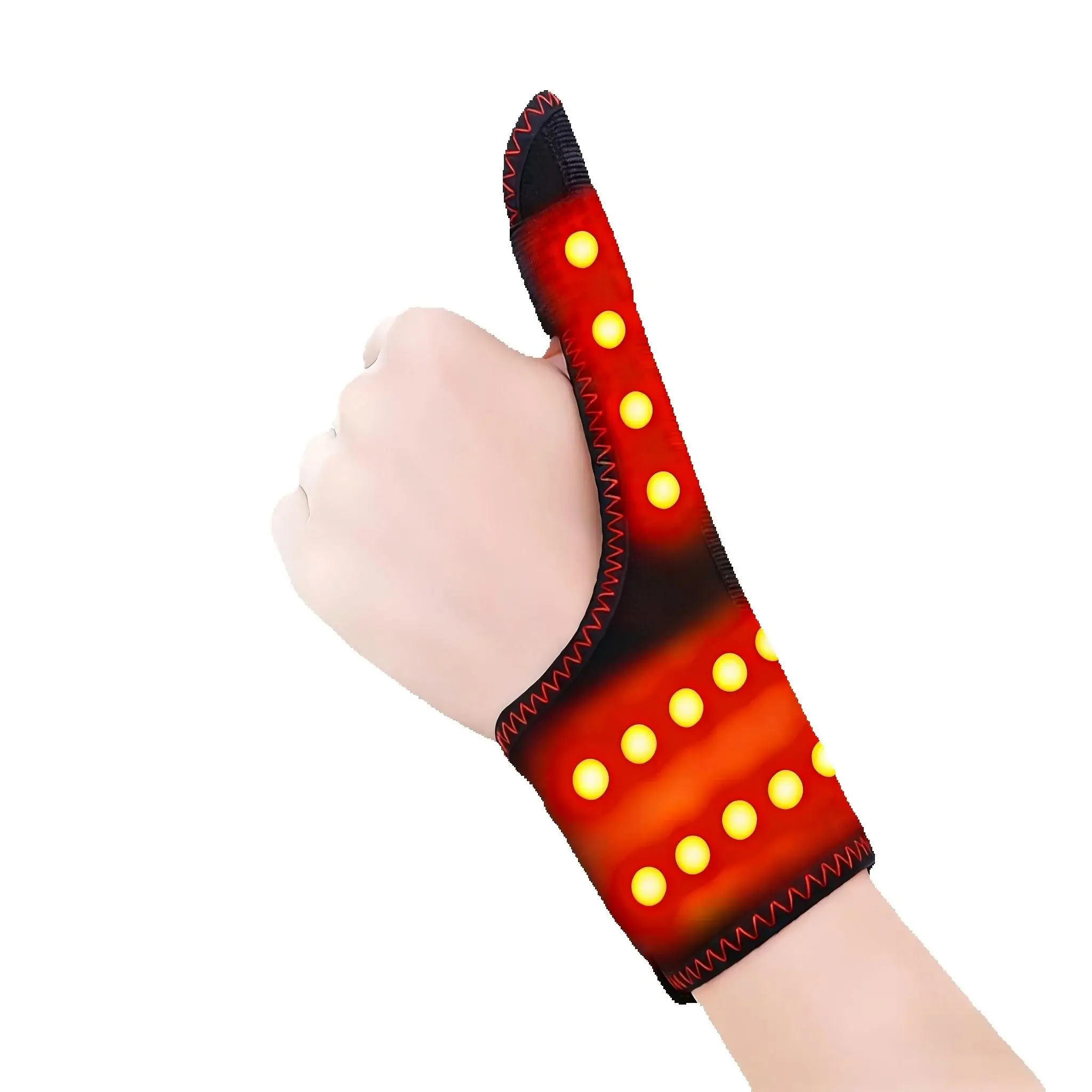 

Portable Rechargeable Finger Heating Support Relieves Tenosynovitis Hand Stiffness Pain Relaxes Wrist Joints
