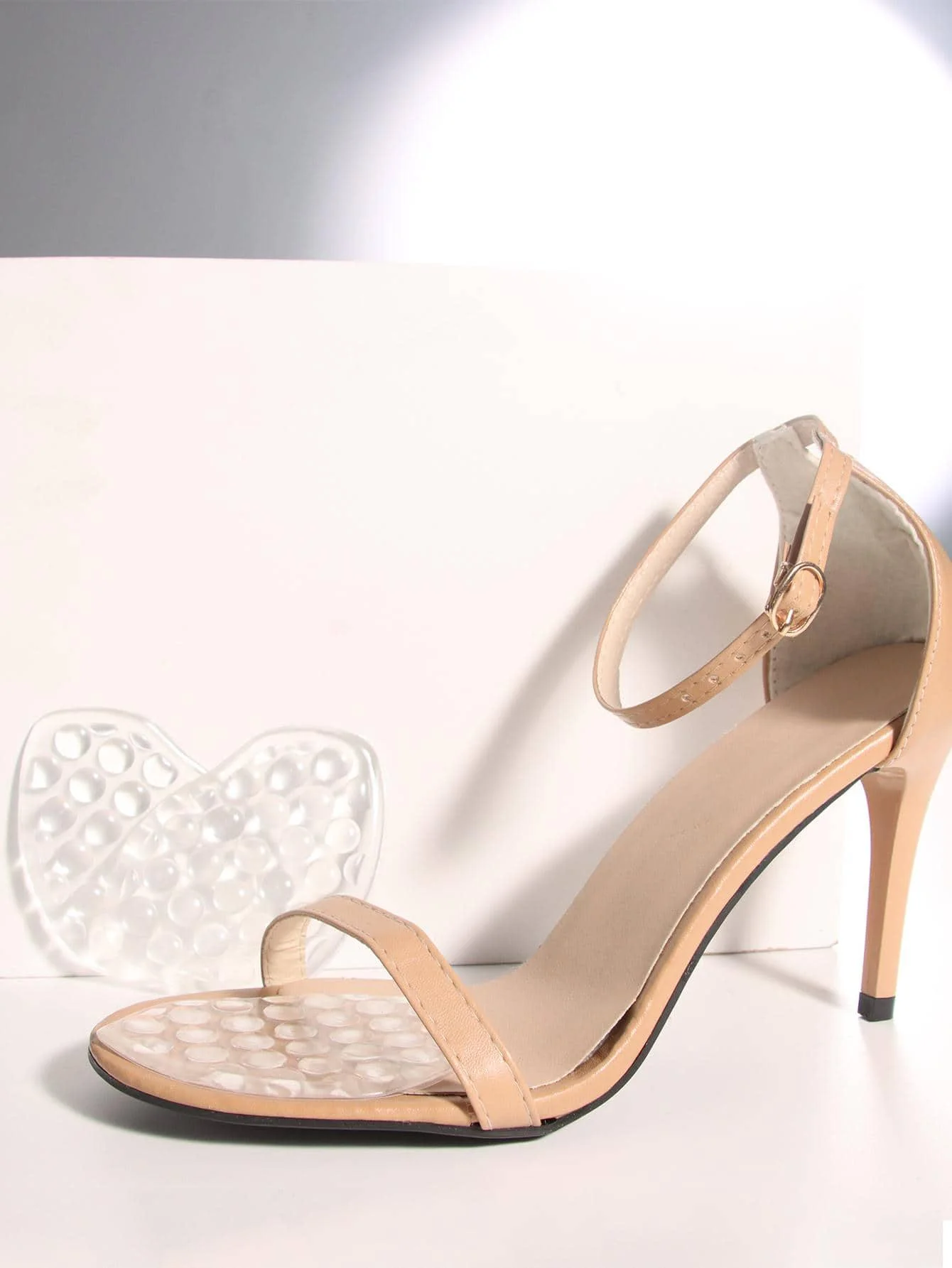 

GEL Silicone High Heels Sandals Forefoot Stickers Invisible Anti-Wear Self-Adhesive Massage Anti-slip Women's Insoles