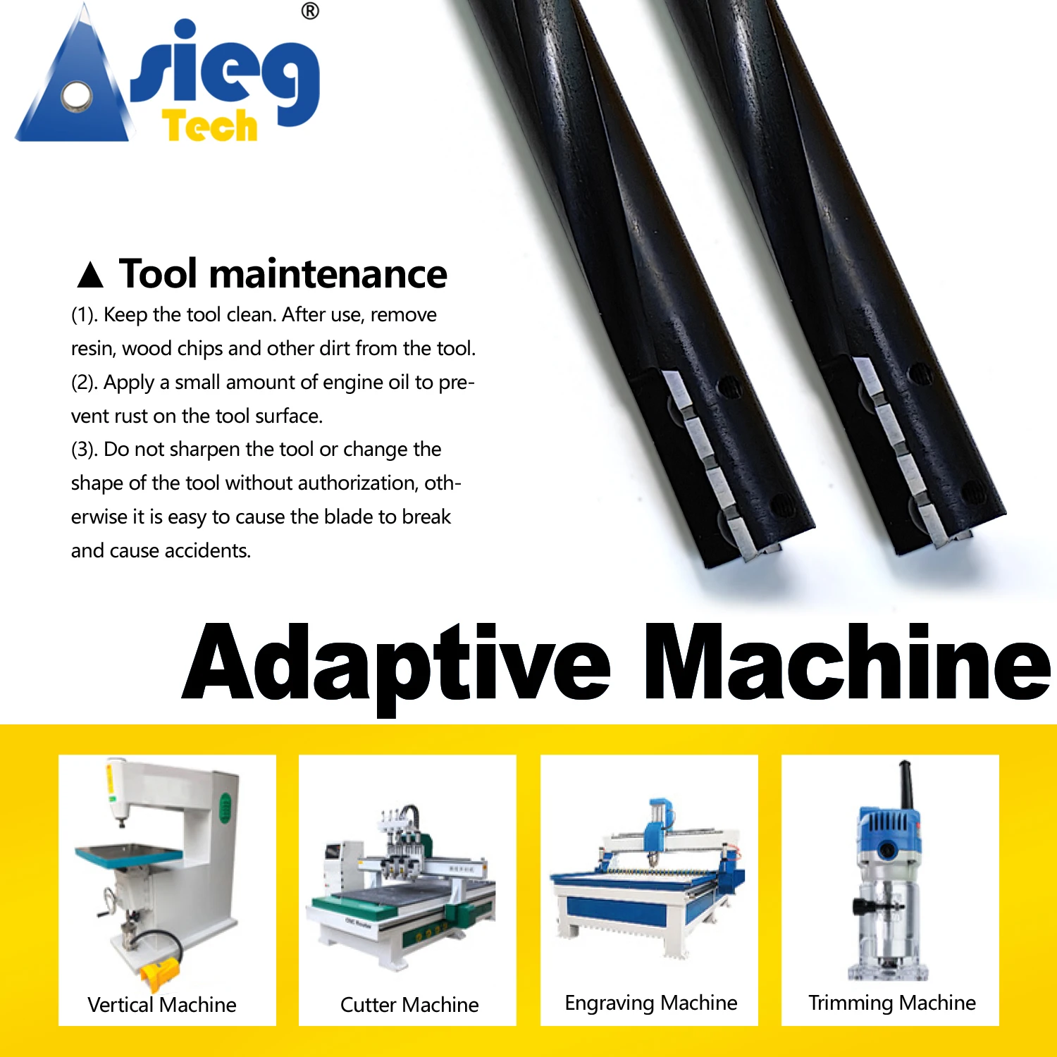 12mm Shank Cleaning Bottom Keyhole Router Bit Replaceable blade Diameter 16mm Engraving Machine Woodworking Milling Cutter