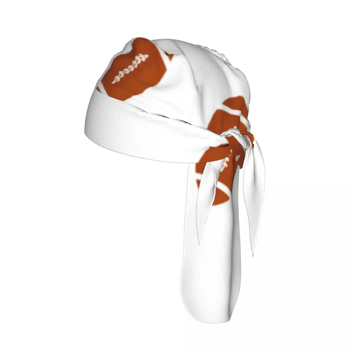 

Bicycle Headband Cap American Football Ball Pattern Cycling Headscarf Quick-dry Sun-Protective Hat Head Scarf