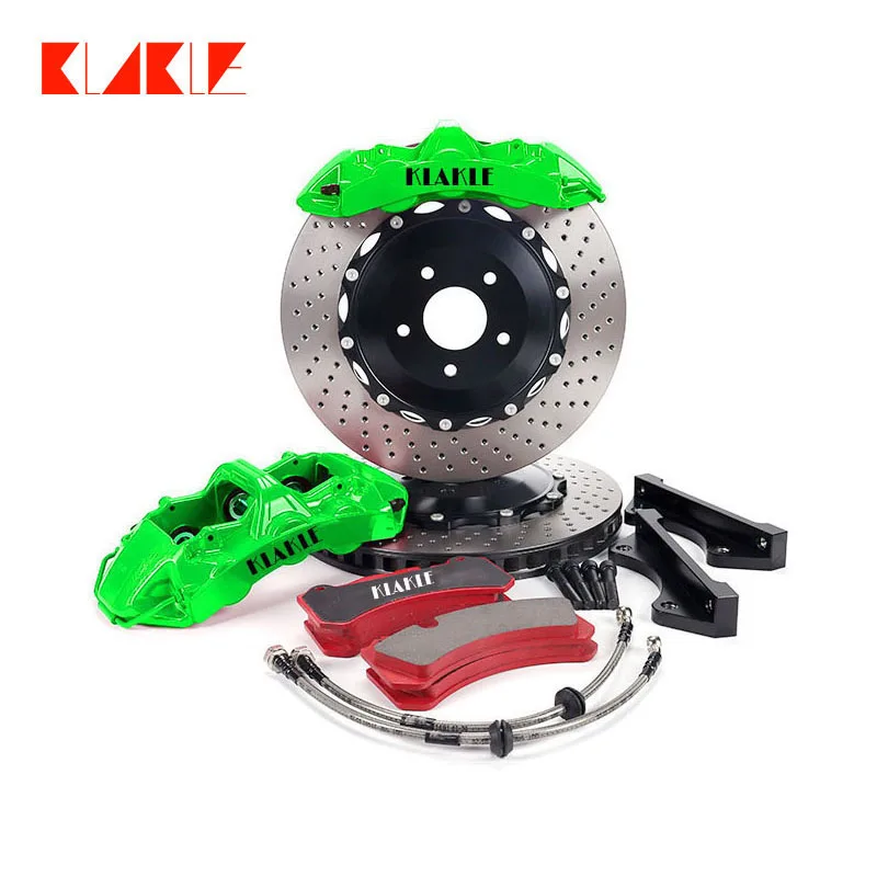 

KLAKLE Auto Brake Systems GT6 Caliper 362*32MM Brake Disc Wheel R19 Inches For Honda Jazz Car For Mazda Speed 3