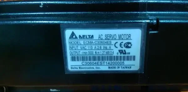 New Delta AC Servo Motor 400W ECMA-C30604ES