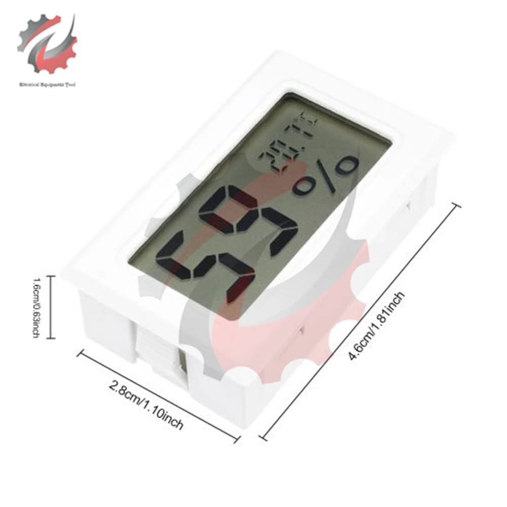 Mini LCD Digital Thermometer Hygrometer Temperature Indoor Convenient Temperature Sensor Humidity Meter Gauge Outdoor Instrument