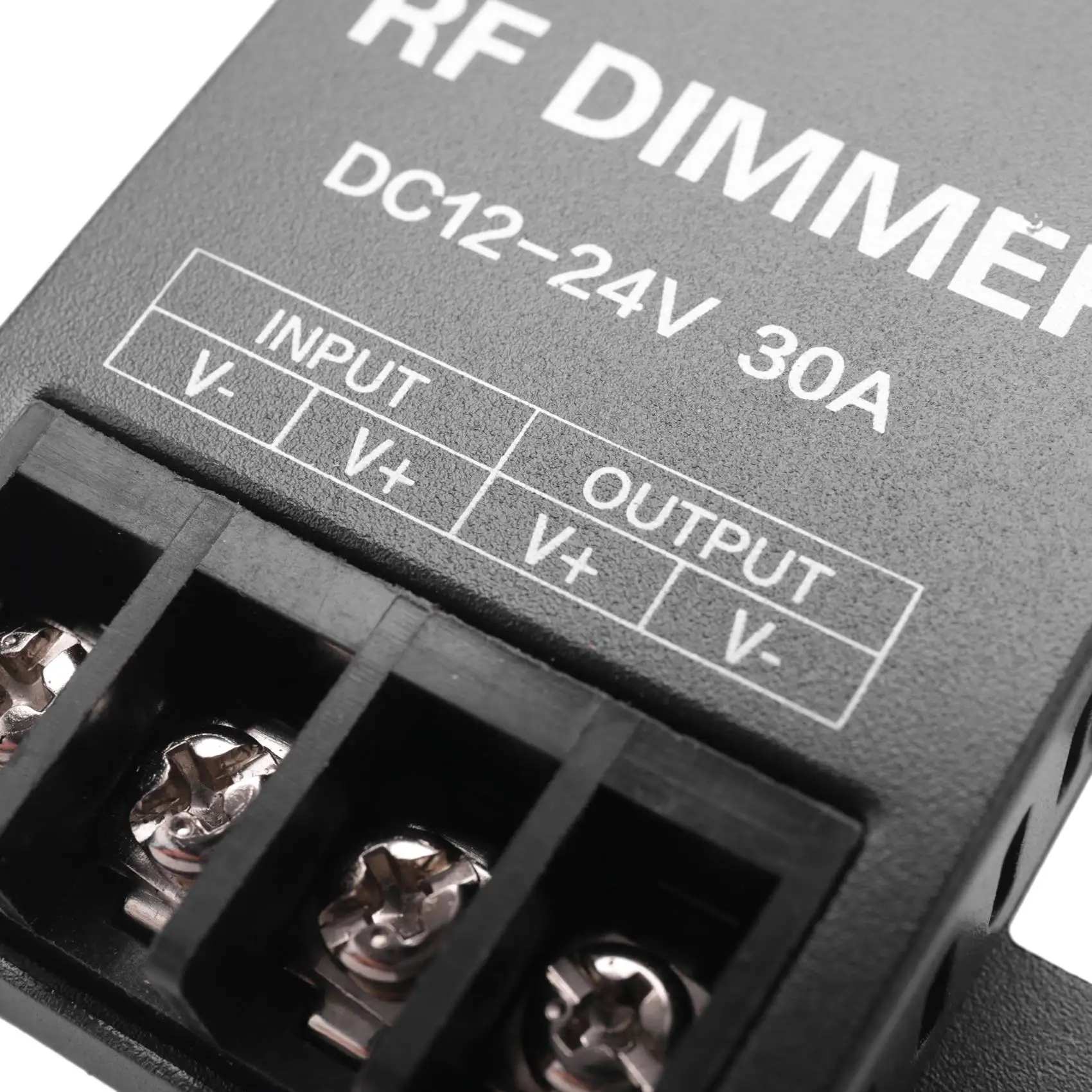 ABKP-12V RF LED Dimmer Pengontrol Kecerahan Nirkabel 3 Tombol Remote DC 12V-24V 30A 360W 720W Untuk Strip Warna Tunggal 5050 3528 L