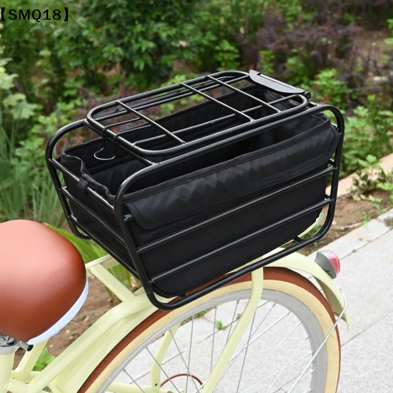 2-in-1-dog-bike-basket-for-rear-rack-pet-carrier-cargo-basket-fits-small-medium-dogs-cats-up-to-12lbs-for-groceries-daily【smq】