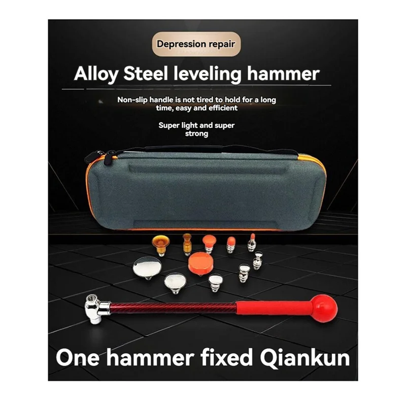 

ABHY-Car Levelling Hammer Car Dent Repair Tool Car Concave Repair Hammer Car Body Paintless Removal Tools Repairing Hammer