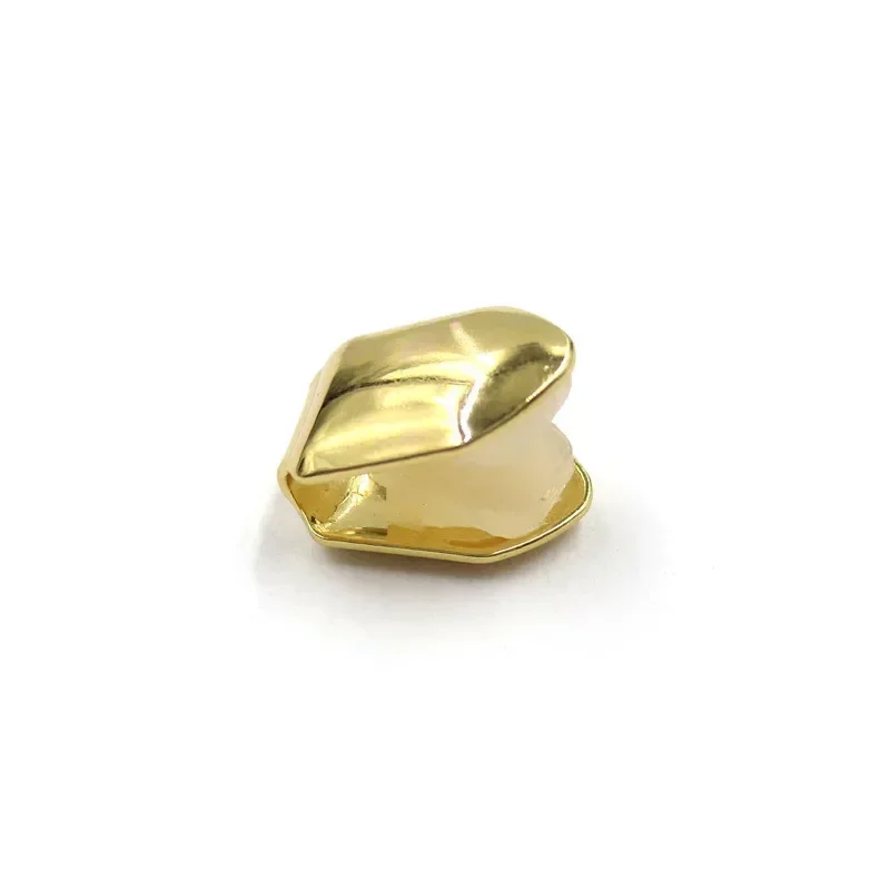 Custom Fit Gold Plated HipHop Single Tooth Grillz Cap