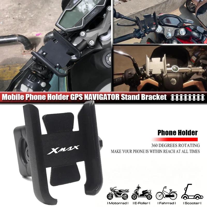 Motorcycle Mobile Phone Holder For KYMCO DOWNTOWN NIKITA GDINK KXCT PeoPle S Racing S G150 Handlebar Mirror GPS Stand Bracket