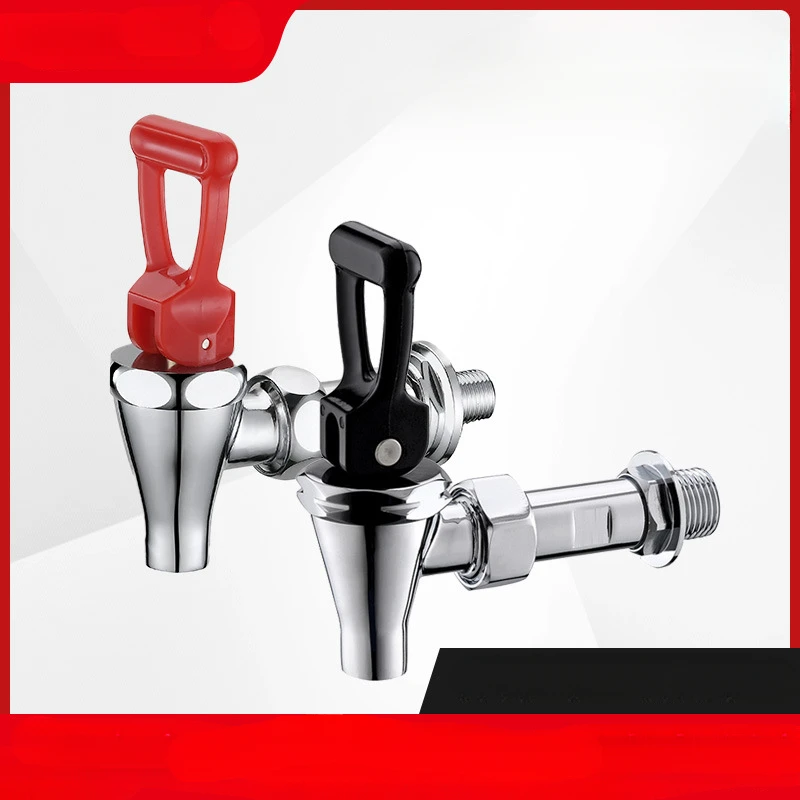 Chrome 304 Stainless Steel Electric Water Heater Faucet Copper Double Tooth Bucket Water Heater Switch Accessories