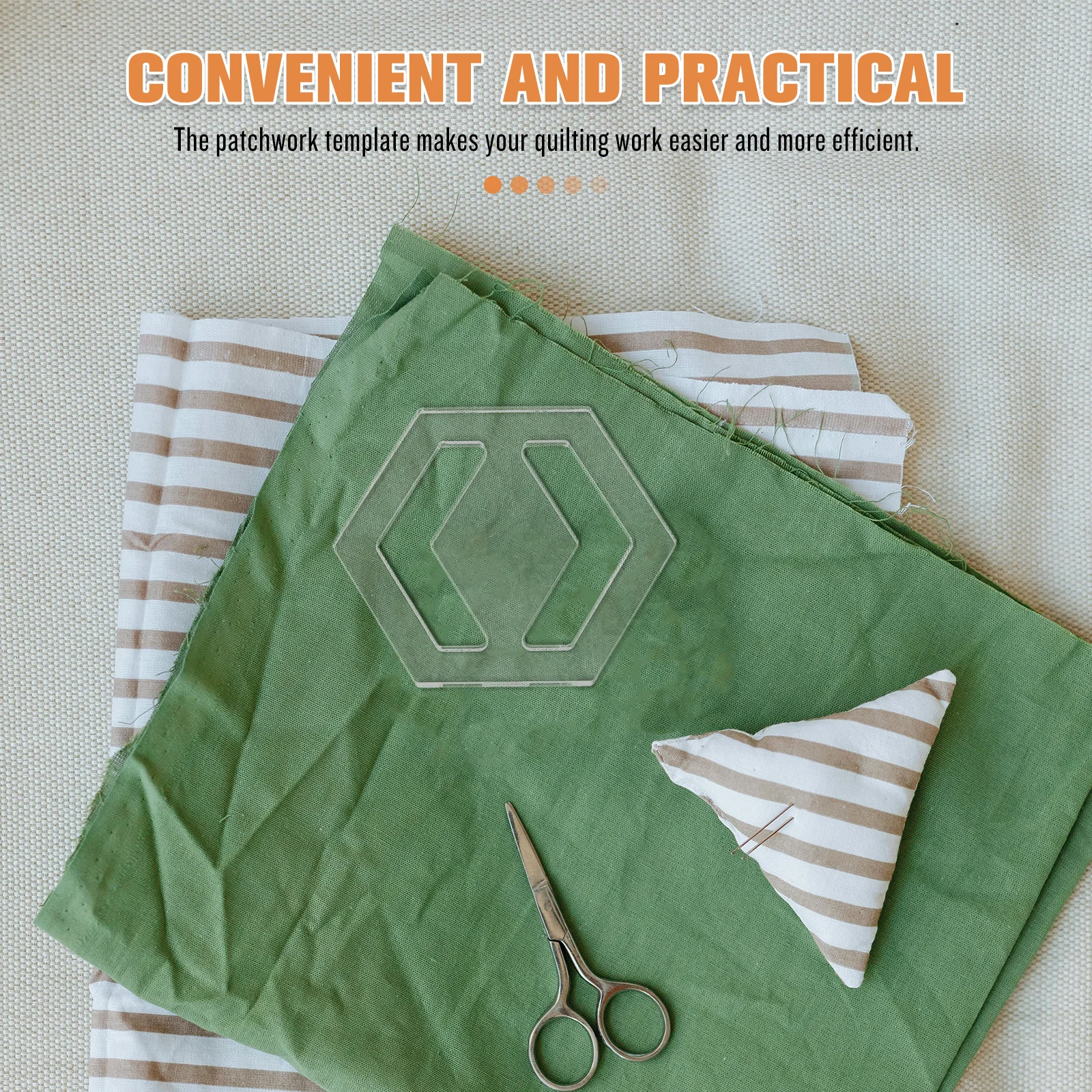 5 قطعة قوالب خياطة اللحف السداسية الأكريليك شفافة قابلة لإعادة الاستخدام DIY بها بنفسك خليط الخياطة صياغة عشاق قوالب لحاف