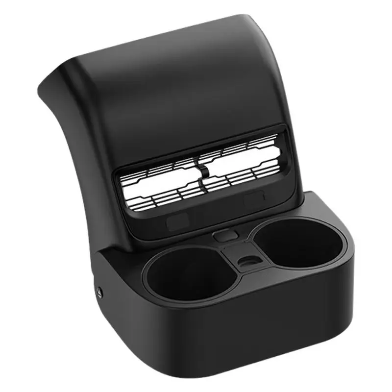 

Auto Cup Holder Magnetic Car Drink Organizer Anti-Tip Drink Organizer Integrated Air Vent Holder Air Conditioning Cup Holders