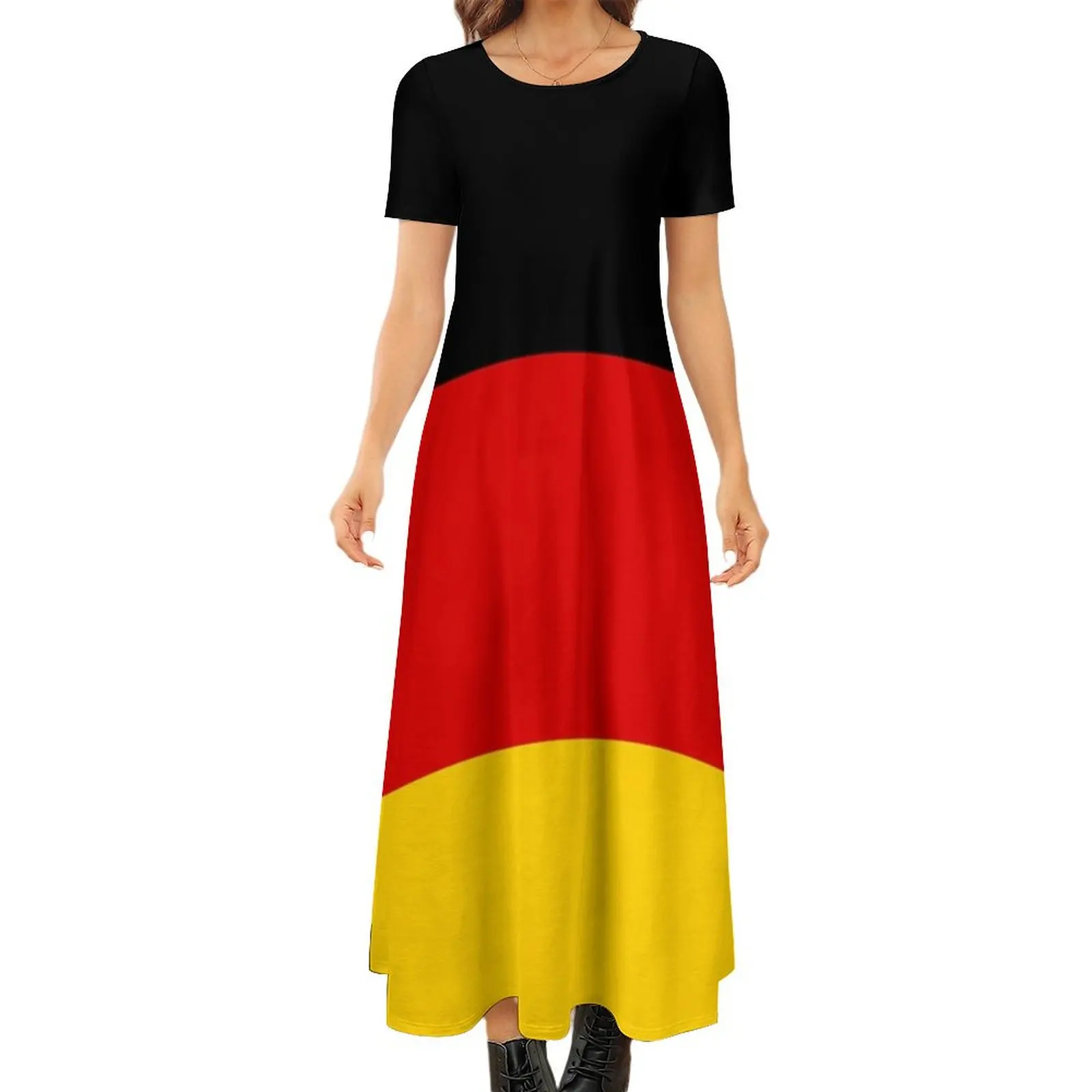 

Germany Weltmeisterschaft Fahne Duvet - Deutschland Flag Tagesdecke Round Neck Short Sleeve Dress women"s evening dress 2024