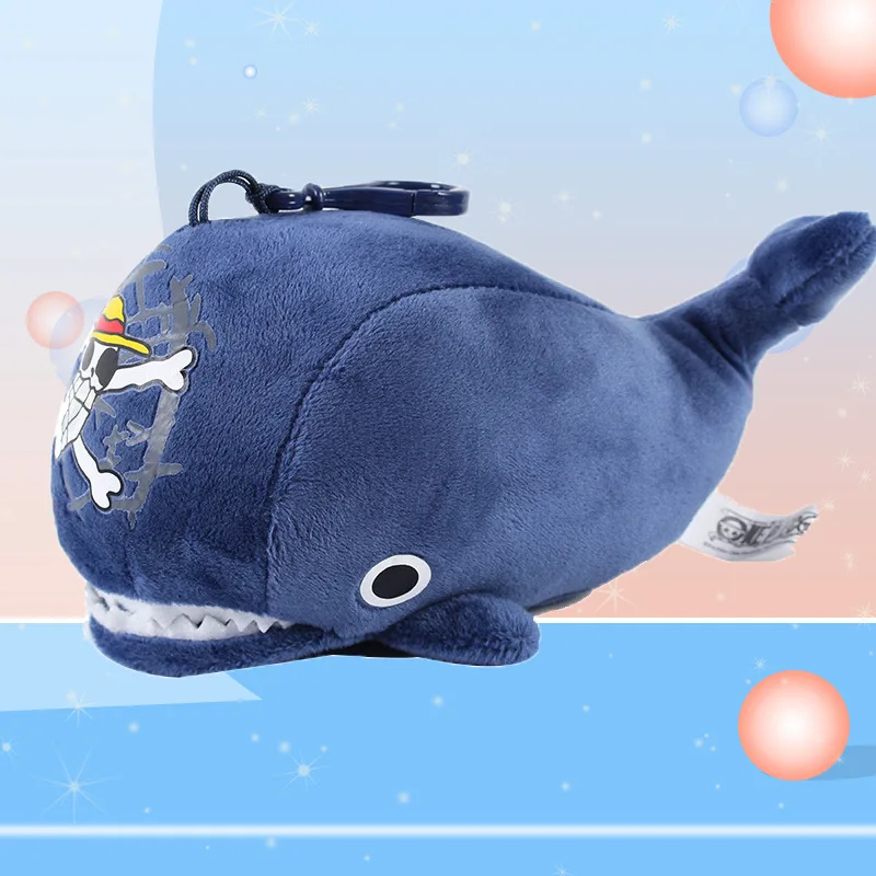Peluche de Laboon de One Piece de 25 cm, Juguete de Peluche de la Isla de Ballenas, Decoración para Habitación, Regalo de Cumpleaños