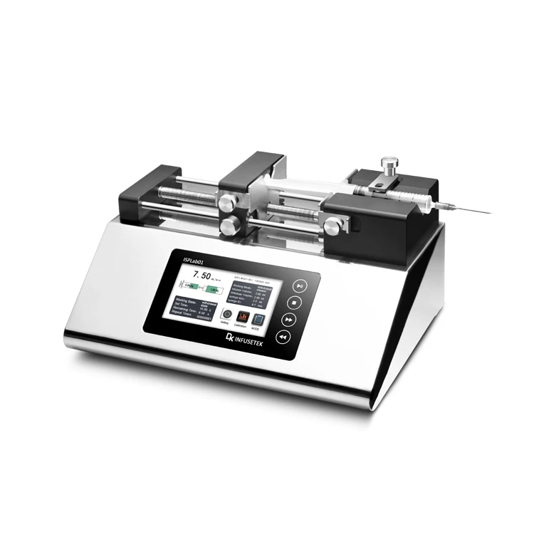 

ISPLab01 Single Channel Syringe Pump Push and Pull Laboratory Syringe Pump for Microfluidic Dispense