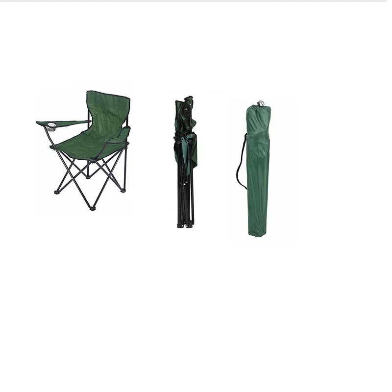 Camping Chair Camping Stuhl Cadeira Camping Outdoor Folding Chair Fishing Chair With Water Bottle Bag