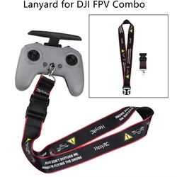 Lanyard Strap for FPV Remote Controller 2 Neck Lanyard Safety Sling for DJI FPV Combo/Avata Remote Controller RC Accessory