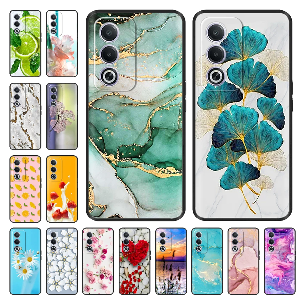 For Oppo A80 5G Case OppoA80 CPH2639 Back Cover Silicone Phone Case For Oppo A3 Pro 5G A3Pro CPH2665 K12x CPH2667 A80 Soft Funda