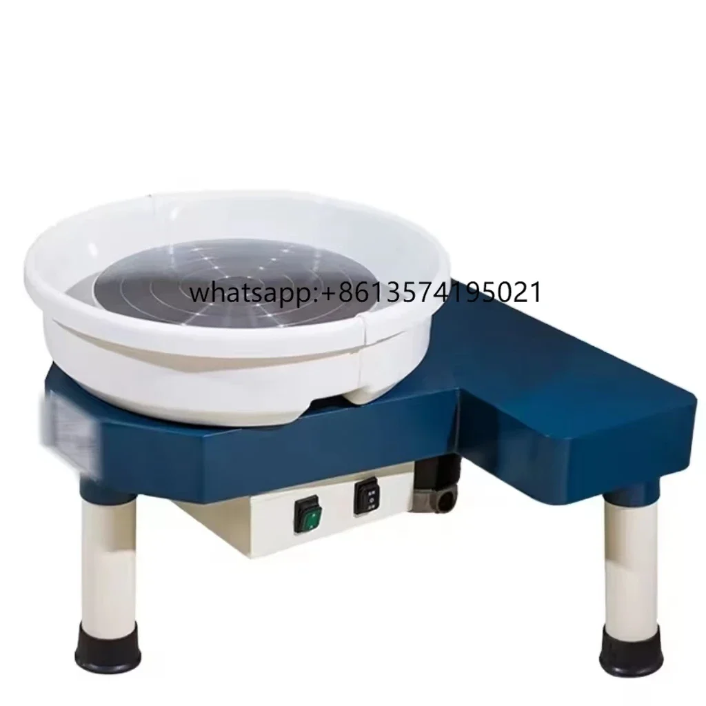 

T750W Professional Manual Pottery Wheel Machine DIY Clay Molding Tool