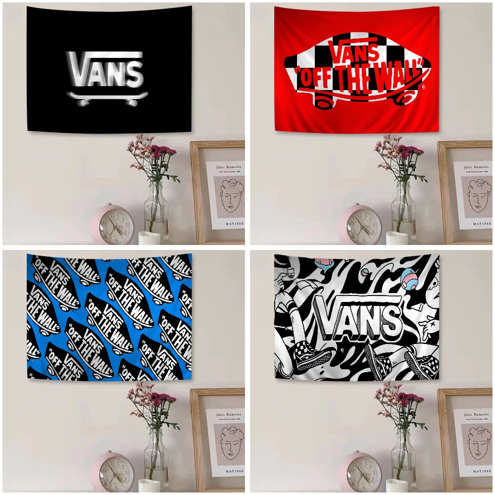 V-Vans-S DIY Wall Tapestry Hanging Tarot Hippie Wall Rugs Dorm INS Home Decor