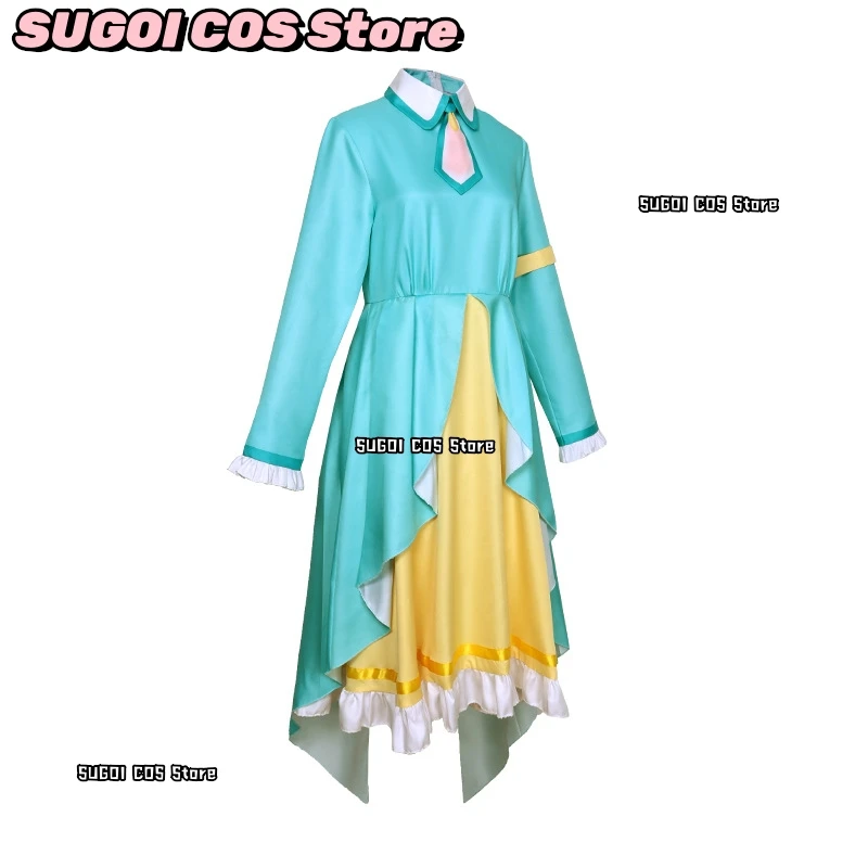 أزياء كوساناجي نيني التأثيرية أزياء أنيمي PJSK الملونة للعب الأدوار زي لوليتا فستان شعر مستعار بدلة اللعب 2025 ملابس تنكرية للهالوين