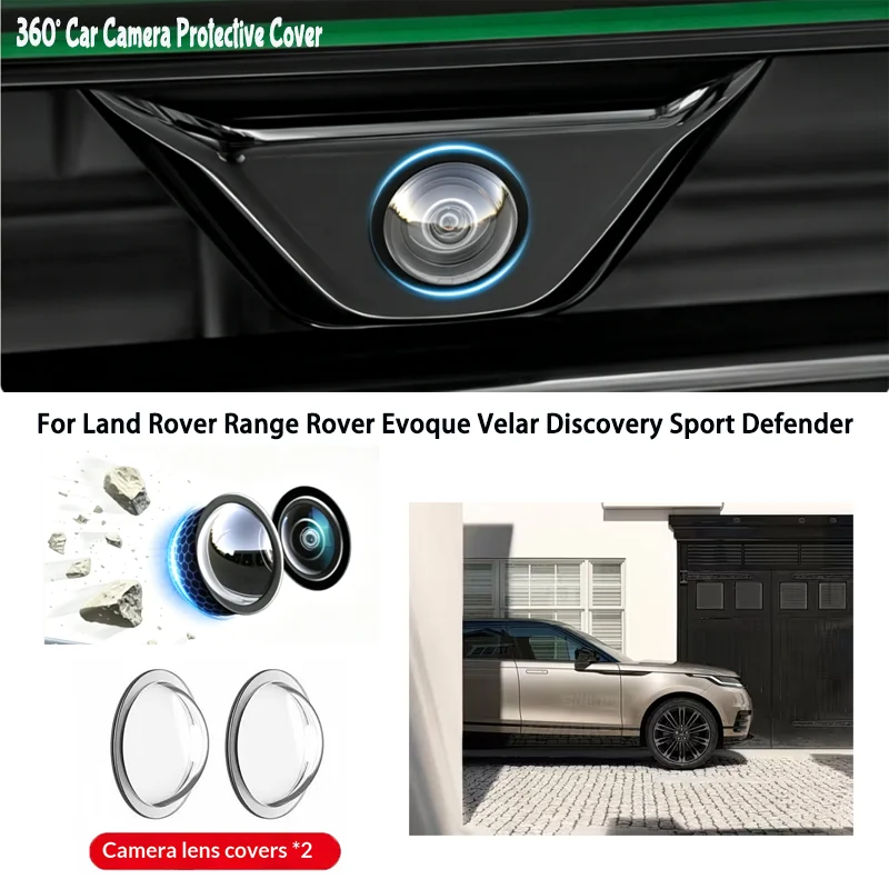 Car camera protective cover lens cover For Land Rover Range Rover Evoque Velar Discovery Sport Defender