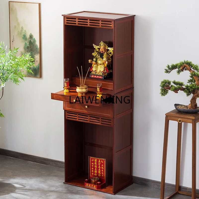 SGF Buddhist niche cabinet offering platform for ancestors of God of Wealth