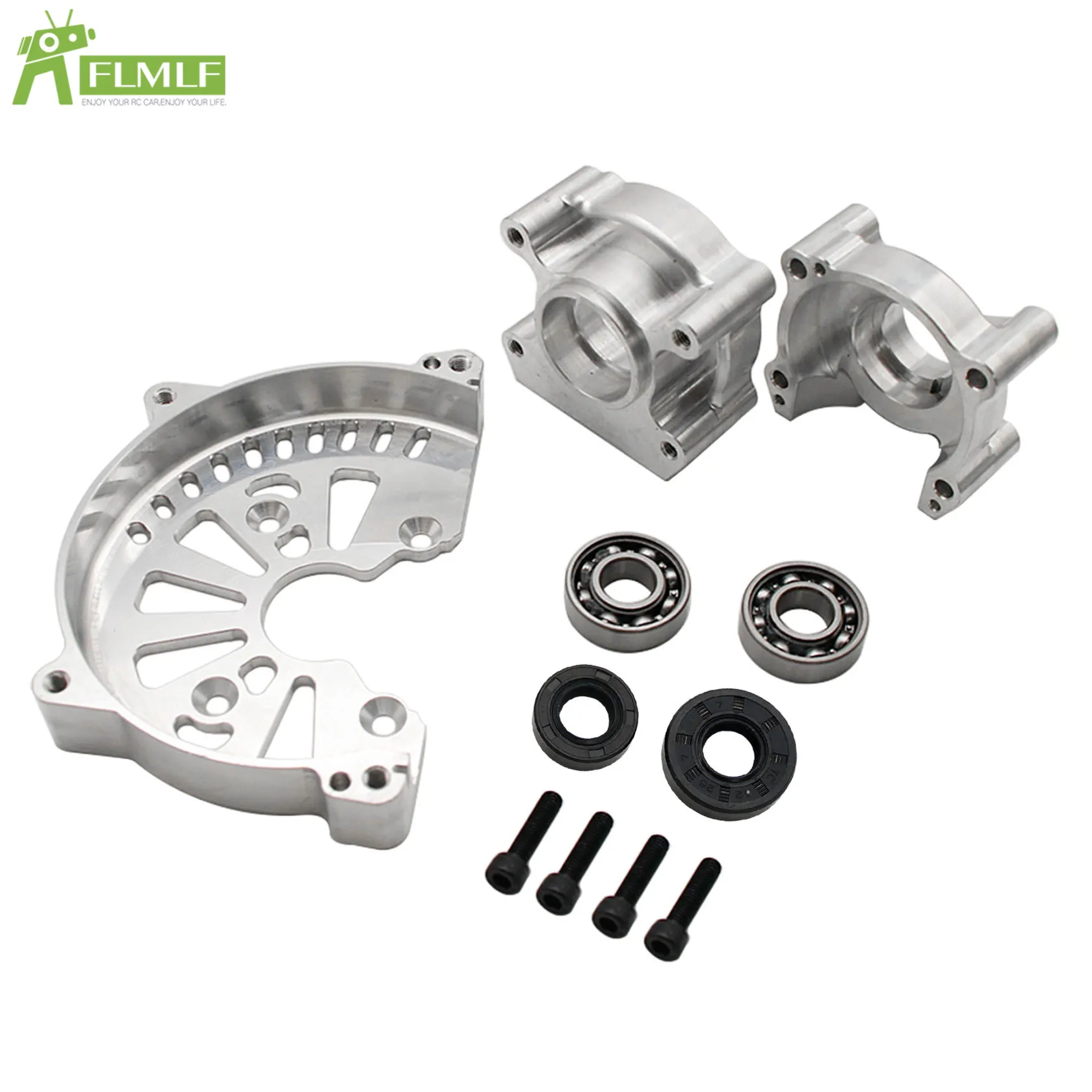 Alloy CNC Crankcase Contains Bearing+ Oil Seal of 26cc~30.5cc Engine for 1/5 HPI ROFUN ROVAN KM BAJA LT FG GoPed RedCat Rc Parts