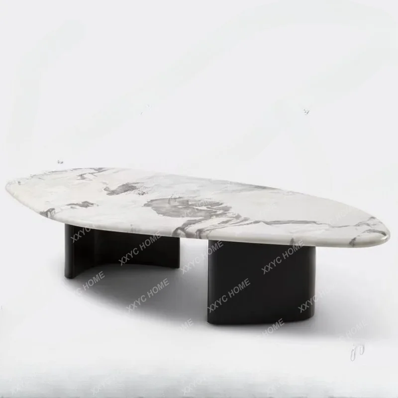 XXPure natural old mine white special-shaped coffee table combination  minimalist  coffee table