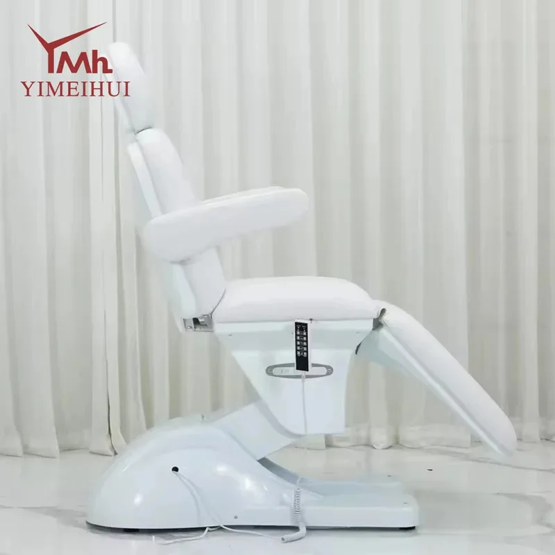 2025 Hochwertiges, luxuriöses, elektrisches 3-Motoren-verstellbares Spa-Bett, Massagetisch, Schönheits-Gesichtsbett für den Schönheitssalon