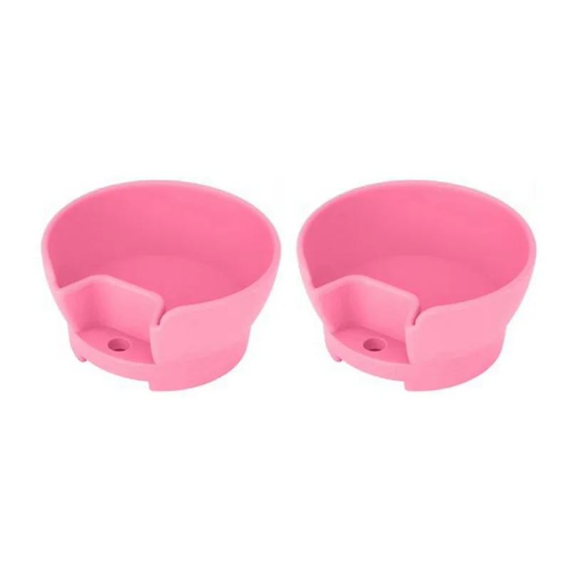 AA76-2Pcs Silicone Snack Bowls For Stanley 40Oz Glass Cup With Straw Version