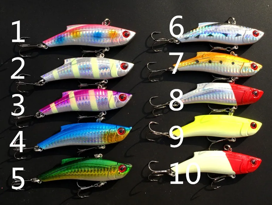 New Fishing Lure VIB Lure Hard Vibration Bait 15g 28g 35g Swimbait 10 Colors Artificial Lures 1 Piece SALE