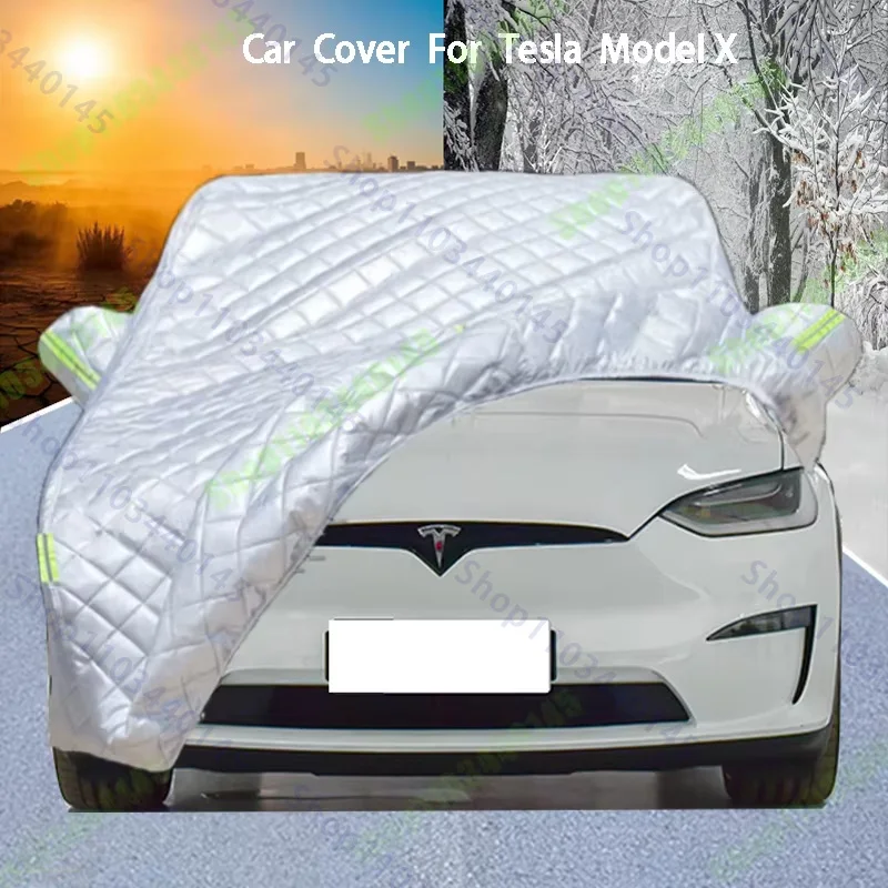 

Для автомобильного чехла TESLA Model X обеспечивает защита от града, защита от царапин, предотвращает отслаивание краски, устойчивость к дождю и снегу