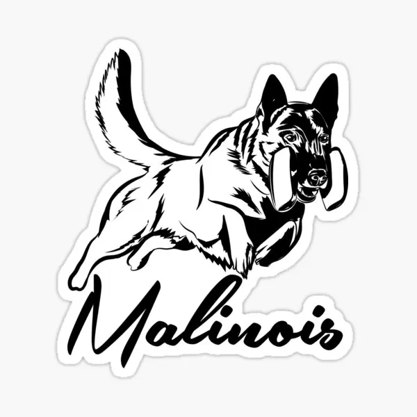 

Malinois On Board Bumper Guitar Phone Window Engine Cover Decorative Personality Decals Windshield Decor