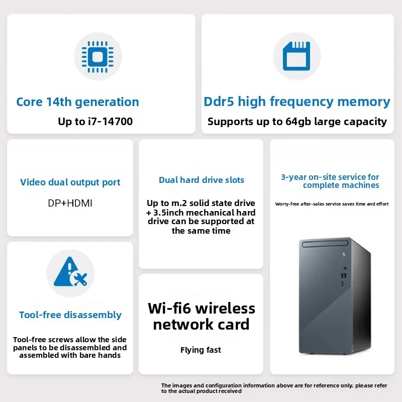 High-performance desktop computers, commercial office desktop computers, home mainframes