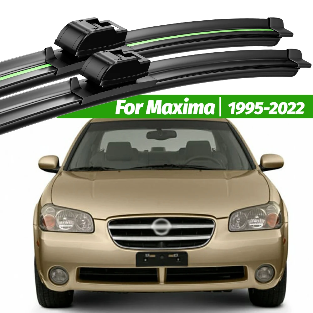 Для Nissan Maxima A32 A33 A34 A35 A36 1995-2022 2 шт. щетки стеклоочистителя переднего стекла 2003 2008 2015 аксессуары для окон ветрового стекла