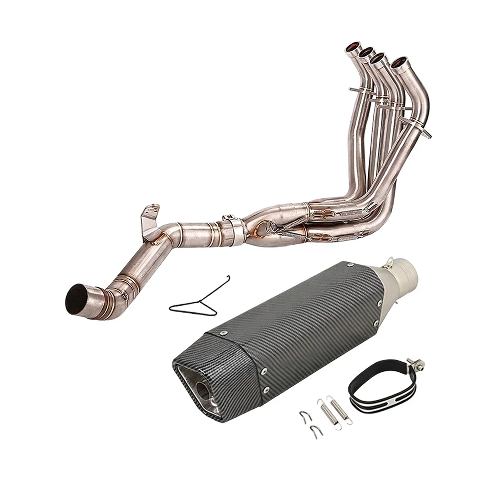Für Kawasaki Z900 Ninja 900 2017-2025 Auspuffanlage Vorderrohr 51mm Schalldämpferendrohr Auspuffrohre Auspuffsysteme – Detail 10