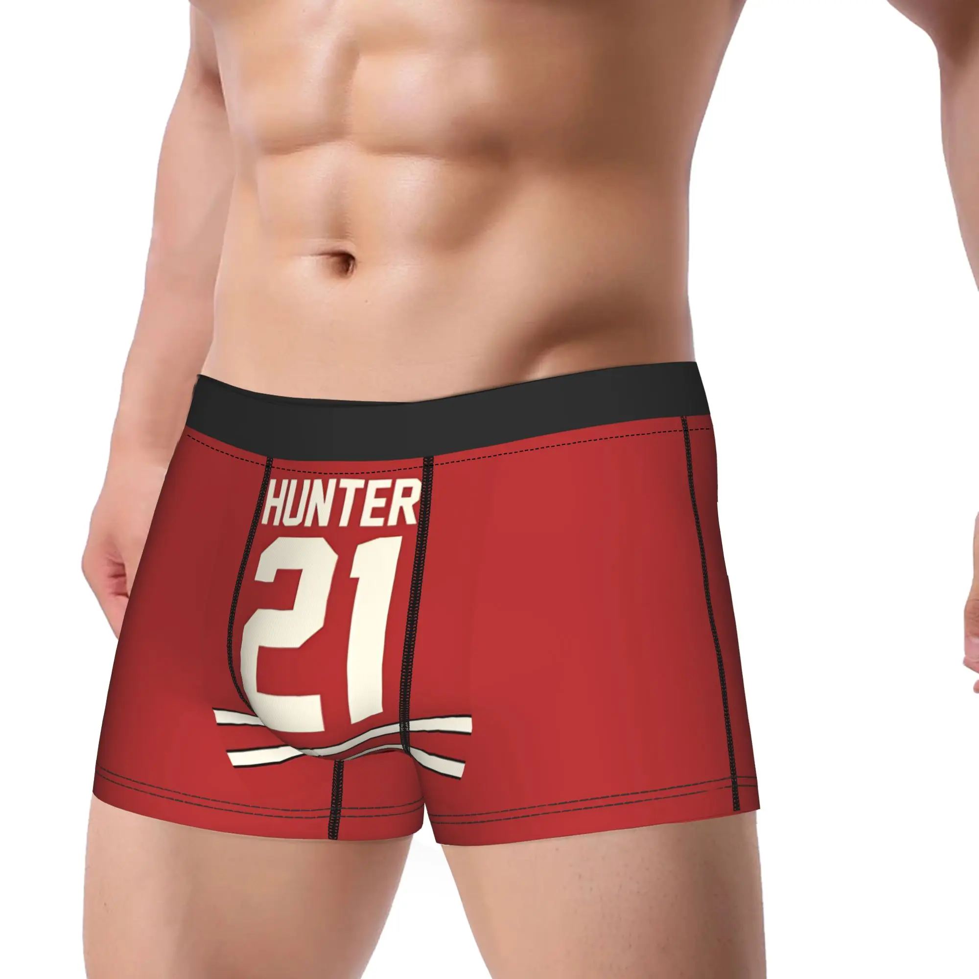 Man Boxer Briefs Shorts Panties Heated Rivalry 21  Polyester Underwear  Male Printed M-XXL Underpants