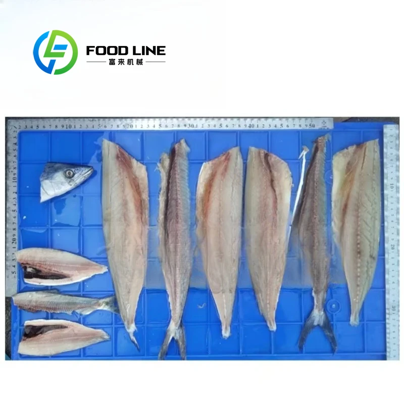 Máquina eléctrica comercial para filete de pescado, cortador de rodajas de pescado, caballa de bacalao Saury para procesamiento de mariscos