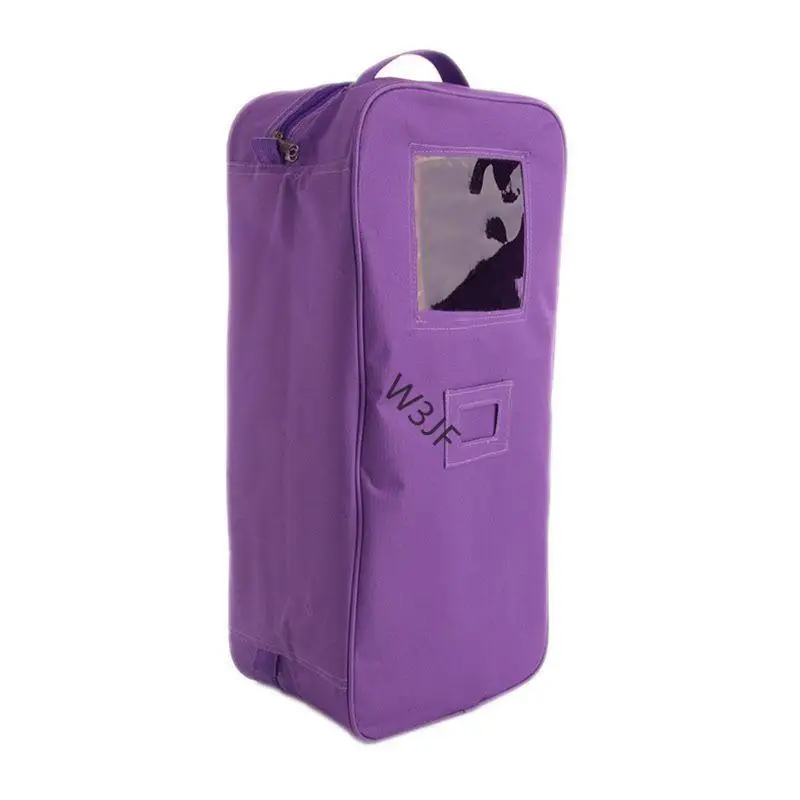 

W3JF Life like Dolls Storage Case Travel Bag Portable Hand Bag for 18in Dolls Pretend Toy Girl Dolls Decors Random Color