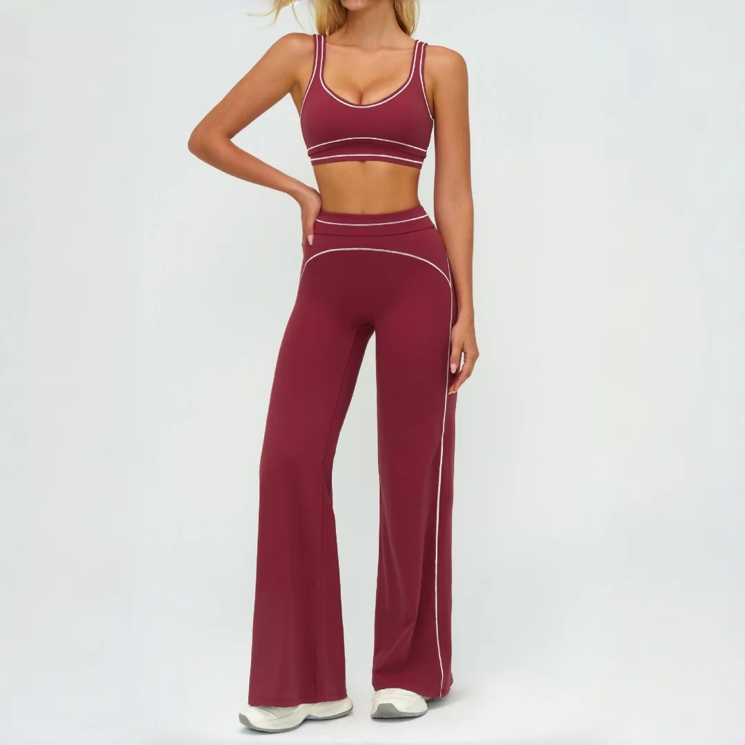 

Женский бесшовный матовый комплект для йоги из 2 предметов, спортивный комплект для фитнеса с высокой талией и открытой спиной, спортивный бюстгальтер, костюм для бега, тренировок в тренажерном зале, леггинсы, комплекты для йоги