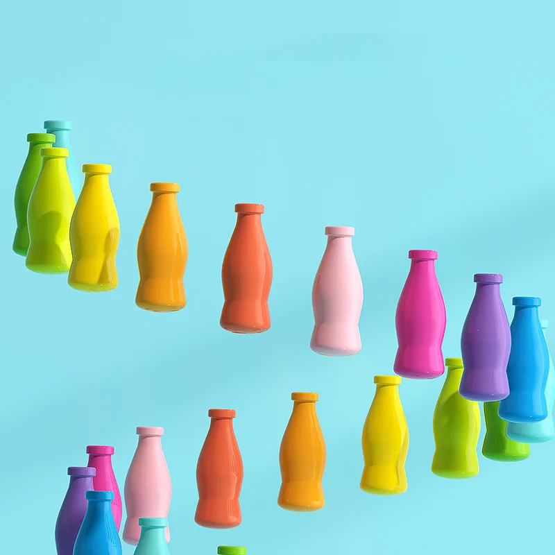 Nuovi bambini Puzzle Toy Drink to Drink Colore Ordinamento Tazza Classificazione corrispondenza dei colori Montessori Prima educazione Pensiero logico