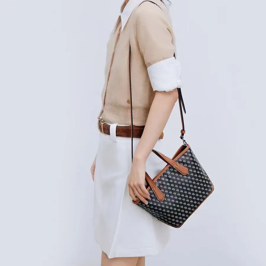 DISSONA Tote Bag 2025 New Women's Lucky Pouch Shoulder Handbag Crossbody Bag Vintage Mini Bag